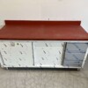 RVS Polyethyleen PE Werkkast Kast Snijtafel Premium-line 2 schuifdeuren 3 laden 180 cm Horeca Slagerij - Afbeelding 4