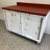 RVS Polyethylene PE Werkkast Kast Snijtafel 2 schuifdeuren 120 cm Horeca Slagerij - Afbeelding 2