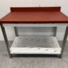 RVS Polyethyleen PE Snijtafel Werktafel Premium-line 120 cm Horeca Slagerij