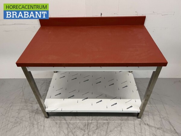 RVS Polyethyleen PE Snijtafel Werktafel Premium-line 120 cm Horeca Slagerij - Afbeelding 4