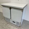 RVS Koelwerkbank 2 deuren 90 cm 230V Horeca - Afbeelding 2