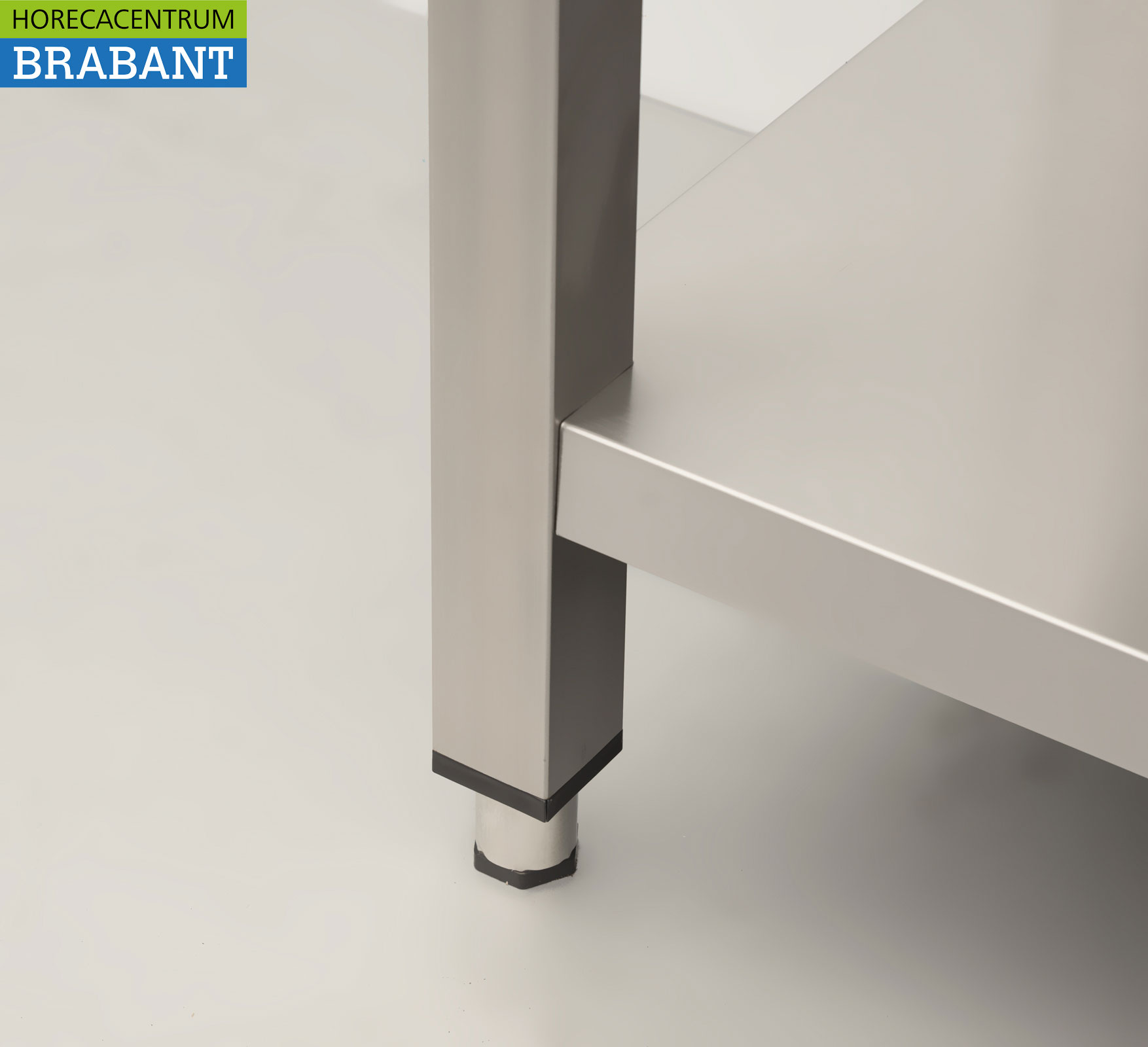 RVS Opbergrek Rek Stelling Premium-line 180 x 40 x 180 cm Horeca - Afbeelding 6