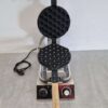 RVS Bubbel Wafelijzer Bubble Waffle 230V Horeca - Afbeelding 4
