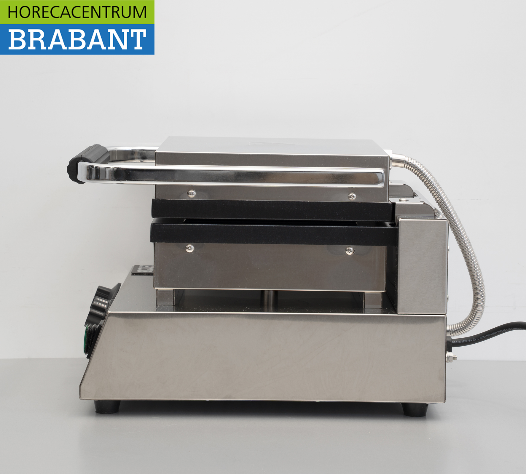 HCB RVS Wafelijzer Luikse wafels 230V Horeca - Afbeelding 5