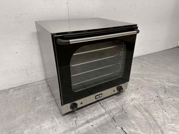 RVS HCB Convectieoven Oven Heteluchtoven 4 x 43/32 cm 230V Horeca - Afbeelding 2