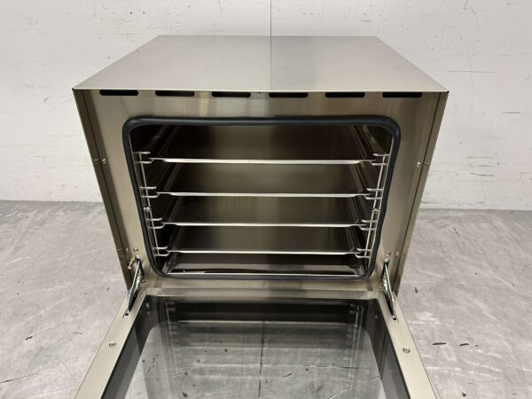 RVS HCB Convectieoven Oven Heteluchtoven 4 x 43/32 cm 230V Horeca - Afbeelding 4