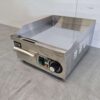 RVS Chroom Grillplaat Bakplaat Spiegelbakplaat 36 cm 230V Horeca - Afbeelding 3