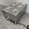 RVS Bain marie 6 x 1/6 GN 230V Horeca - Afbeelding 2