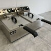 RVS Dubbele Friteuse Frituur 2 x 10 liter 2 x 230V Horeca - Afbeelding 3