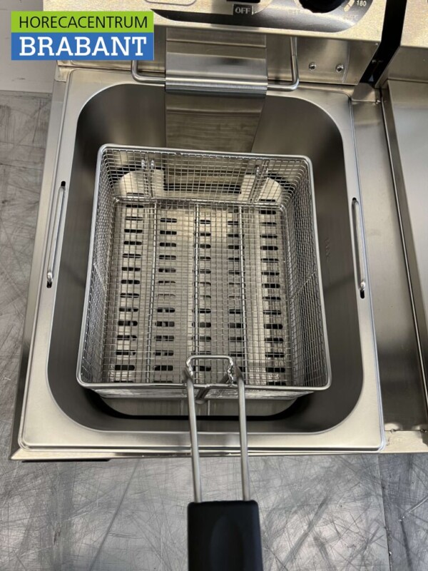 RVS Dubbele Friteuse Frituur 2 x 10 liter 2 x 230V Horeca - Afbeelding 6