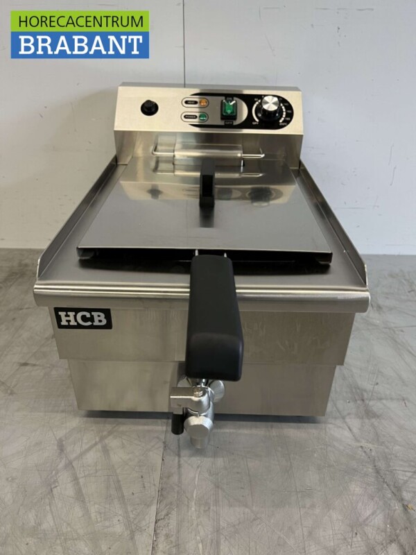 RVS Friteuse Frituur 13 liter Aftapkraan 230V Horeca