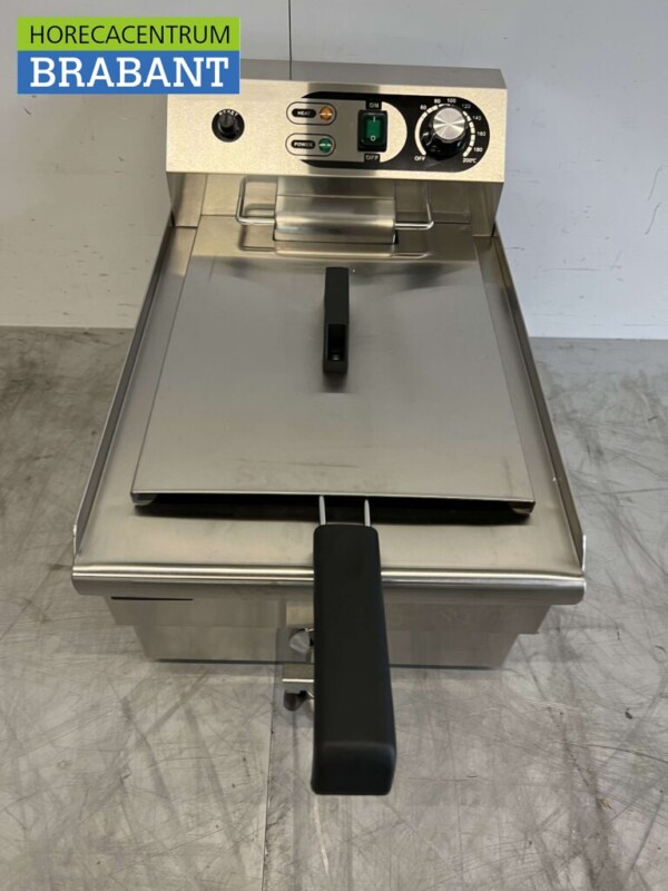 RVS Friteuse Frituur 13 liter Aftapkraan 230V Horeca - Afbeelding 5