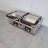 HCB RVS Dubbele Contactgrill Paninigrill Grill Ribbel/Ribbel 230V Horeca - Afbeelding 4