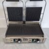 HCB RVS Dubbele Contactgrill Paninigrill Grill Ribbel/Ribbel 230V Horeca - Afbeelding 5