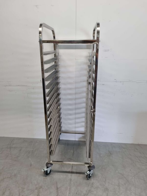 RVS Regaalwagen 15 x 47/66 cm Horeca