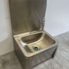 RVS Wasbak Spoelbak met kniebediening Zeepdispener 40 x 34 cm Horeca - Afbeelding 4