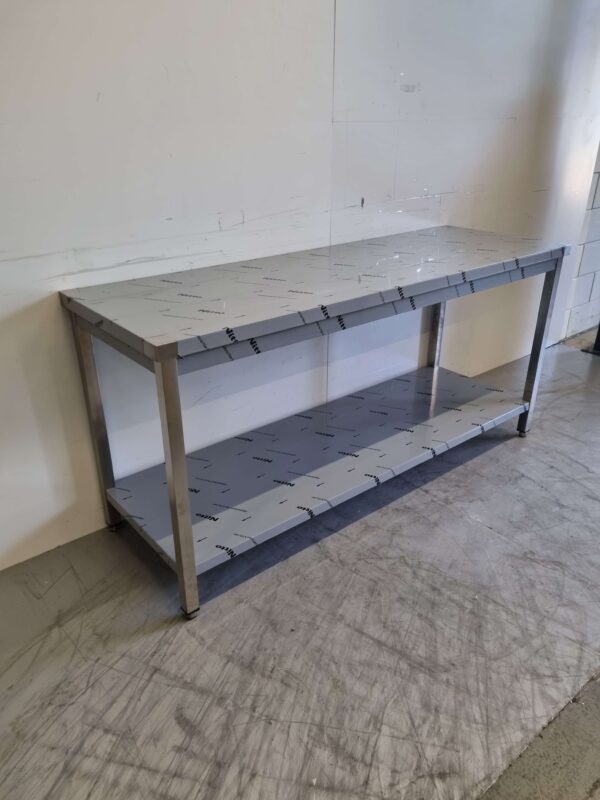 RVS Werktafel Tafel Premium-line 180 x 60 x 85 cm Horeca - Afbeelding 3