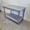 RVS Werktafel Tafel Premium-line 120 x 70 x 85 cm Horeca - Afbeelding 2
