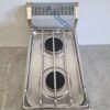 RVS RedFox Opzet 2 pits Fornuis Gasfornuis Kookplaat 33 cm GAS Horeca - Afbeelding 5