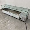 RVS Opzetvitrine Opzet koelvitrine saladière 6 x 1/4 GN 140 cm Horeca - Afbeelding 2