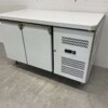 RVS Koelwerkbank 2 deuren 136 cm 230V Horeca - Afbeelding 2