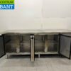 RVS Koelwerkbank 4 deuren 223 cm 230V Horeca - Afbeelding 4