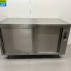 RVS Warmhoudkast Bordenwarmhoudkast 2 schuifdeuren Premium-line 140 cm Horeca