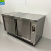 RVS Warmhoudkast Bordenwarmhoudkast 2 schuifdeuren Premium-line 140 cm Horeca - Afbeelding 3