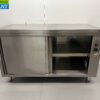 RVS Warmhoudkast Bordenwarmhoudkast 2 schuifdeuren Premium-line 140 cm Horeca - Afbeelding 4