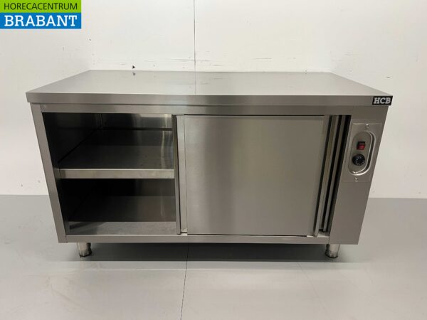 RVS Warmhoudkast Bordenwarmhoudkast 2 schuifdeuren Premium-line 140 cm Horeca - Afbeelding 5