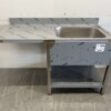 RVS Spoeltafel Spoelbak Premium-line Gelast model 140 cm Horeca