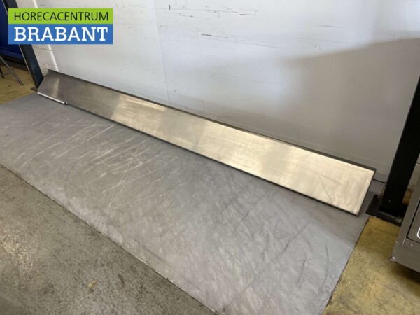 RVS Wandschap schap 380 x 30 cm Horeca
