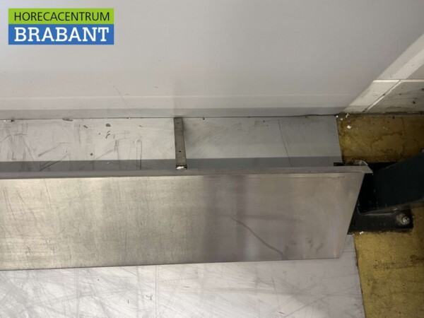 RVS Wandschap schap 380 x 30 cm Horeca - Afbeelding 3