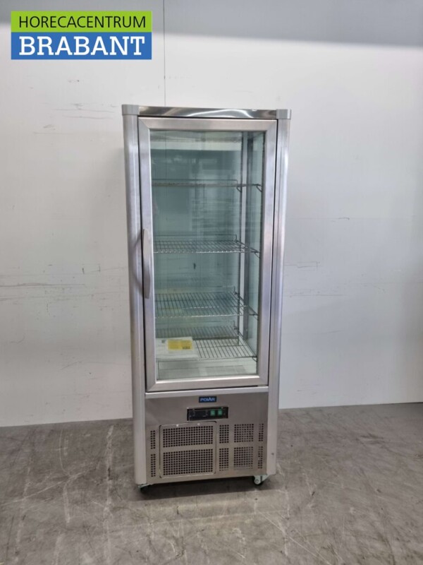 Polar GD881 Verrijdbare Gebaksvitrine Koelvitrine 400 liter 230V Horeca
