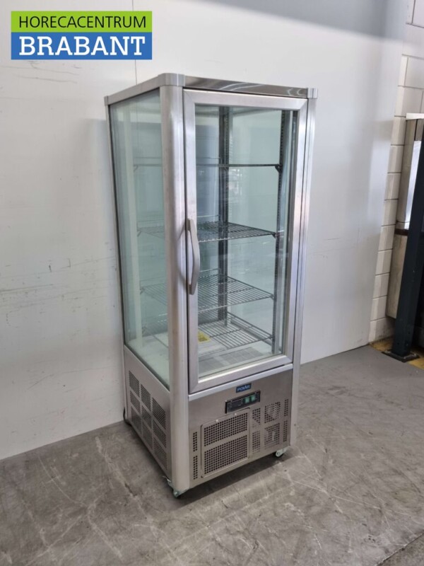 Polar GD881 Verrijdbare Gebaksvitrine Koelvitrine 400 liter 230V Horeca - Afbeelding 2