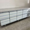 RVS Coreco Premium koelwerkbank 8 laden 1/1 gastronorm 224,5 cm Horeca - Afbeelding 3