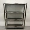 RVS Opbergrek Rek Stelling Premium-line 140 x 40 x 180 cm Horeca