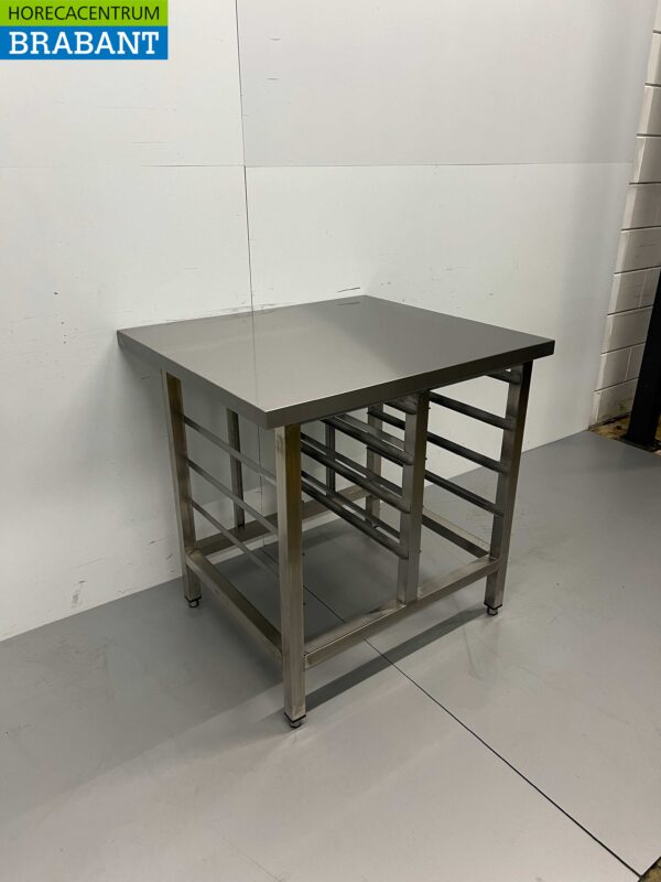 RVS Steamer / oven onderstel Premium-line 90 x 80 x 90 cm Horeca - Afbeelding 2