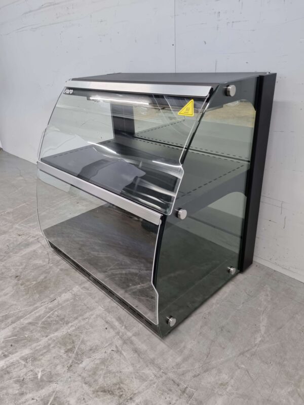 Saro Luxe warmhoudvitrine 65 cm 230V Horeca - Afbeelding 2