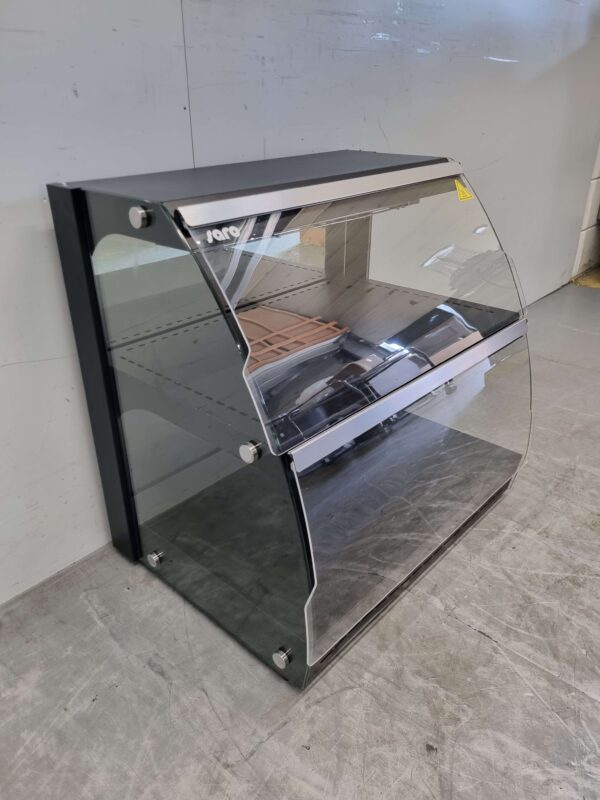 Saro Luxe warmhoudvitrine 65 cm 230V Horeca - Afbeelding 3