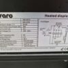 Saro Luxe warmhoudvitrine 65 cm 230V Horeca - Afbeelding 6