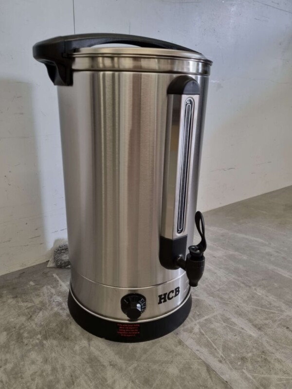HCB RVS Dubbelwandige Waterkoker Boiler 20,5 liter 230V Horeca - Afbeelding 3