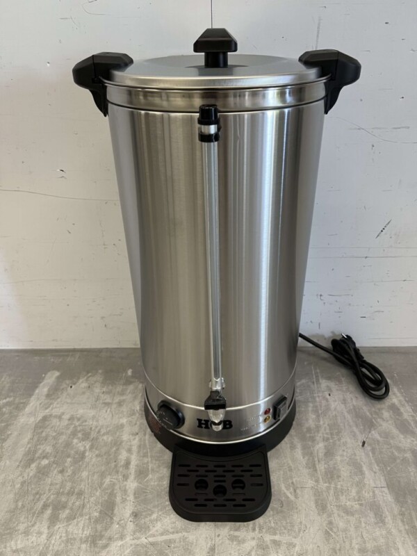 RVS Dubbelwandige Waterkoker Boiler met lekbak 23,6 liter 230V Horeca