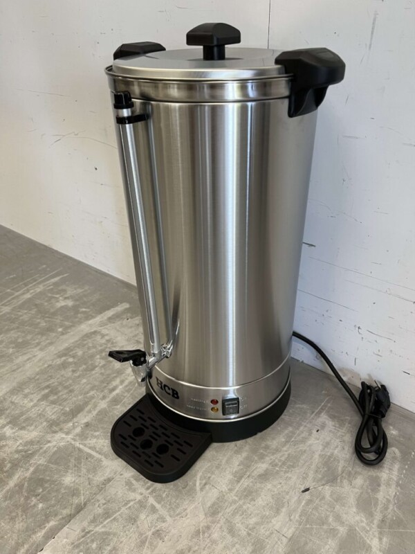 RVS Dubbelwandige Waterkoker Boiler met lekbak 23,6 liter 230V Horeca - Afbeelding 2