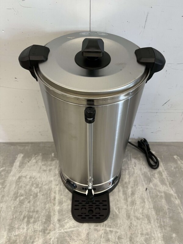 RVS Dubbelwandige Waterkoker Boiler met lekbak 23,6 liter 230V Horeca - Afbeelding 4