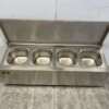 RVS GN bakhouder met deksel 4 x 1/6 gastronorm GN 72 cm Horeca - Afbeelding 4