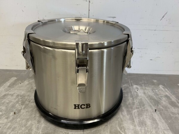 RVS Geisoleerde draagbare container 15 liter Horeca