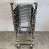 RVS Regaalwagen 6 x 1/1 GN gastronorm 95 cm Horeca
