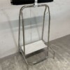 RVS Afvalzakhouder Vuilniszakhouder met voetbediening 80 liter Horeca - Afbeelding 4