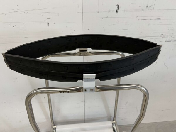 RVS Afvalzakhouder Vuilniszakhouder met voetbediening 80 liter Horeca - Afbeelding 5